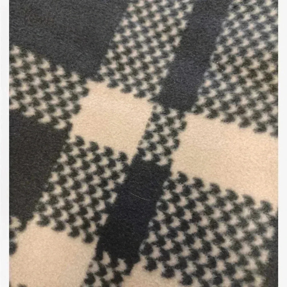 Nicole Miller Original Black Tan O/S Shall - Picture 7 of 7